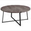 Table basse ronde en bois d'ingénierie Heyer