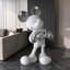 Adorable article de décoration en résine électrolytique Mickey en forme de cœur