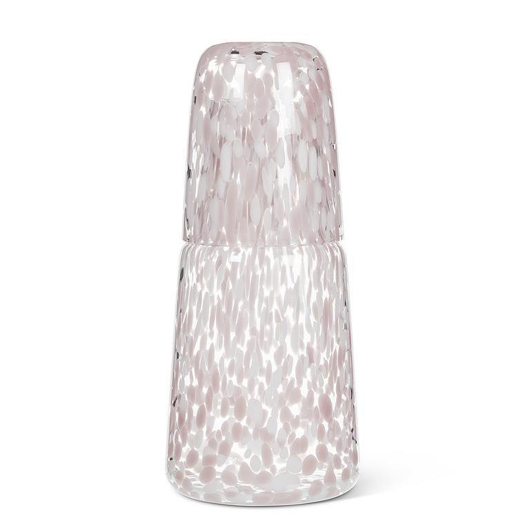 Fused Dots Bedside Carafe & Cup