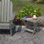 Chaise Adirondack en plastique avec repose-pieds Milaca-117800034