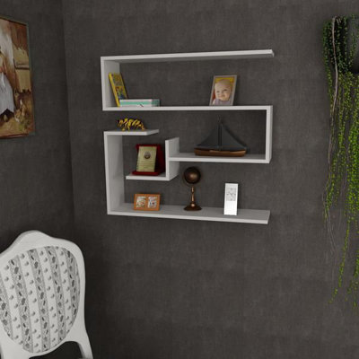 4 Piece Accent Shelf