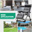 Fauteuil de camping inclinable surdimensionné rembourré-76948157
