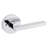 Halifax Bed/Bath Lever in Polished Chrome
