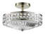 Ferris Glass Semi Flush Mount-19179296