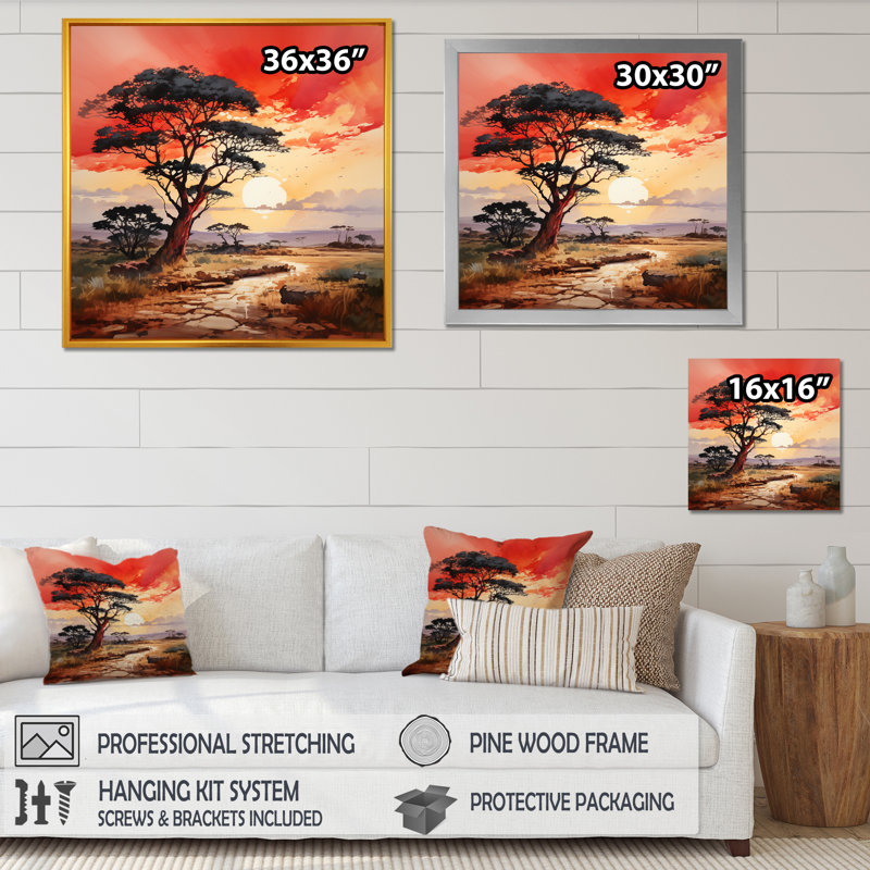 Art africain, "Spirit of the Wild", art mural africain, Or, H 16 po x l 16 po