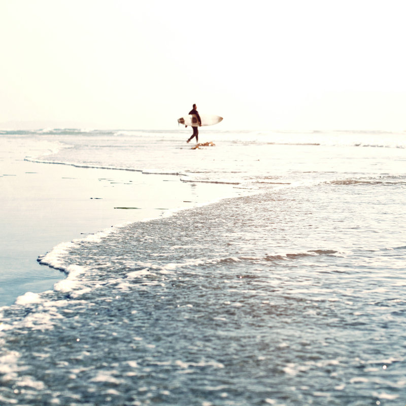 «Surfer Dude» par Bree Madden - Photographie sur toile tendue, H 12 po x l 12 po