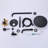 Round Single Handle Concealed Complete Shower System with Rough-In Valve Rain Shower Heads-85420382
