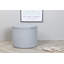 Dareona 51cm Wide Round Pouf Ottoman-906827613