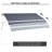 Wall Mounted Terrace Retractable Awning-528328623