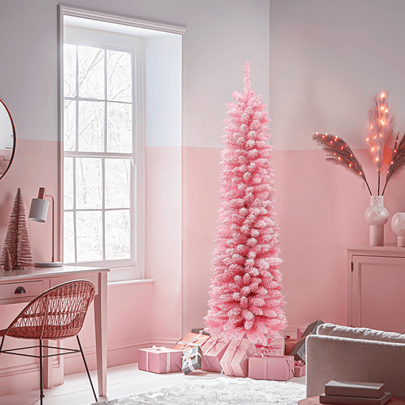 Arbre de Noël rose Heisel