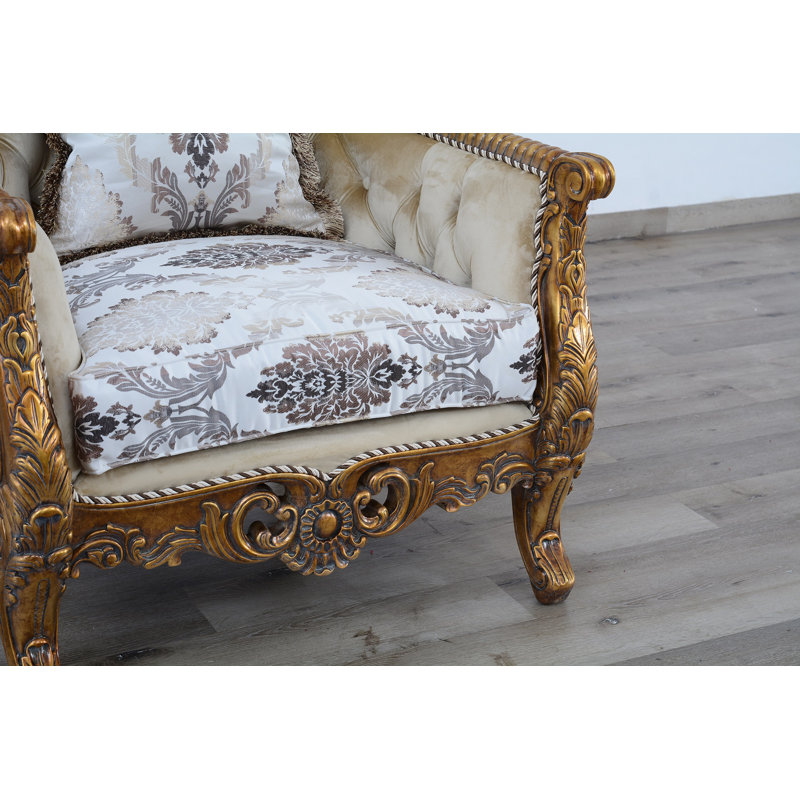 Maggiolini Armchair, Golden