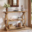 105cm Solid Wood Console Table