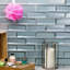 Remington 2x6 Polished Glass Subway Mosaic Tile-700849756