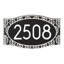Frond Neohaus 1-Line Personalized Wall Address Plaque-768558820-768558740
