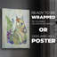 Fantastic Florals Squirrel - Reproduction de toile seulement - NON-CADRE-117861246