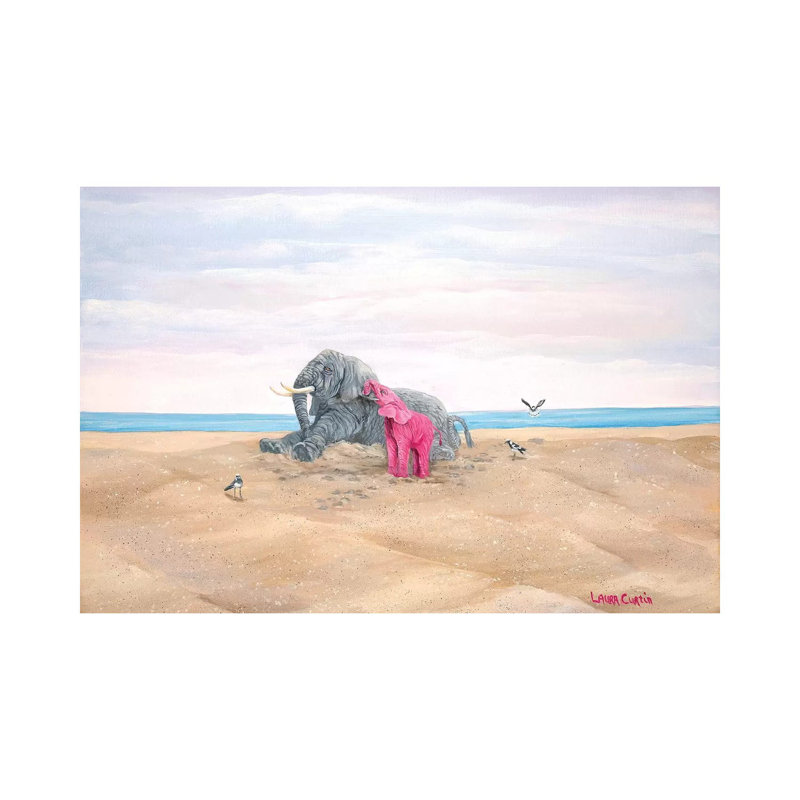 Come On Let's Play by Laura Curtin - Wrapped Canvas Painting, 30.48 cm H x 45.72 cm W