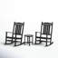 Chaise berçante d'extérieur en plastique Laguna-83536062