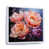 White Floater Framed
