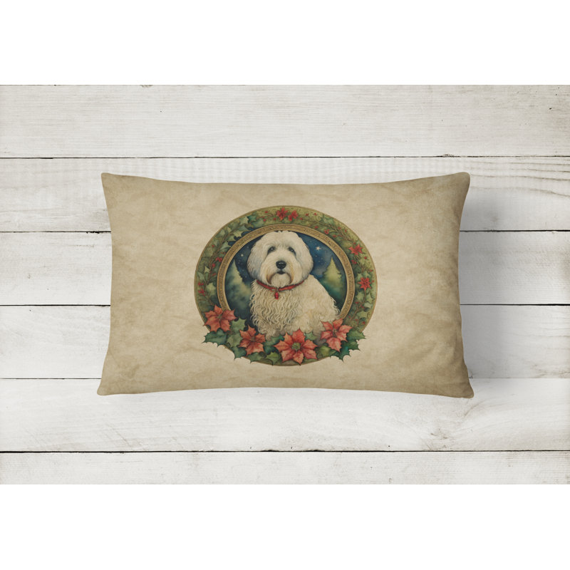 Coussin Christmas, 12 po x 16 po, Rectangulaire