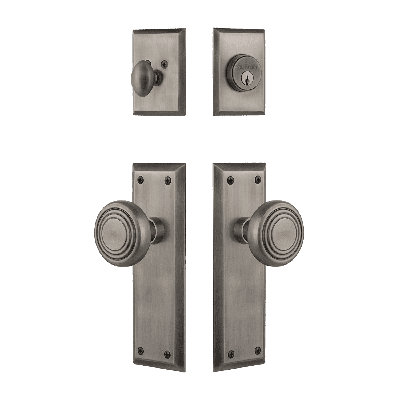 Nostalgic Warehouse New York Entry Set with Deco Knob