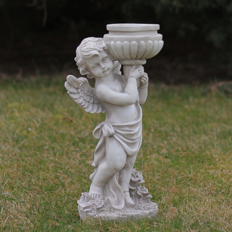 Statue de jardin 17,5 po Cherub Angel