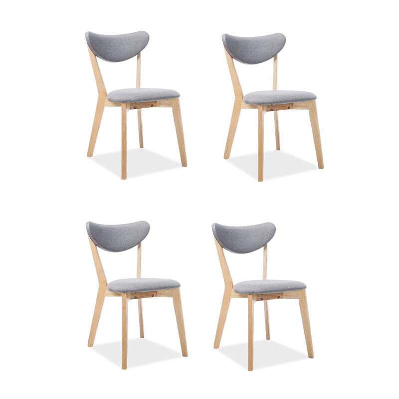 Anderson 45cm H Fabric Upholstered Ladder Back Side Chair