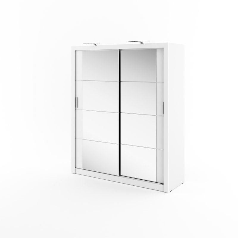 Tengan 2 Door Wardrobe, White, Yes