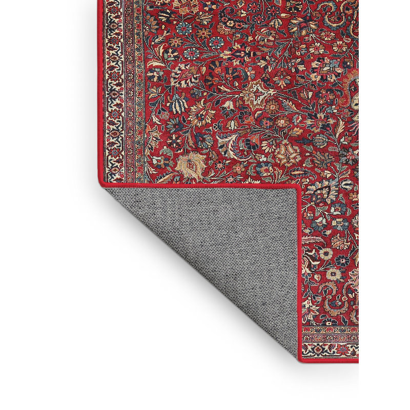 Tapis 100% traditionnel lavable à la machine 2623, Rectangle 2 pi x 4 pi