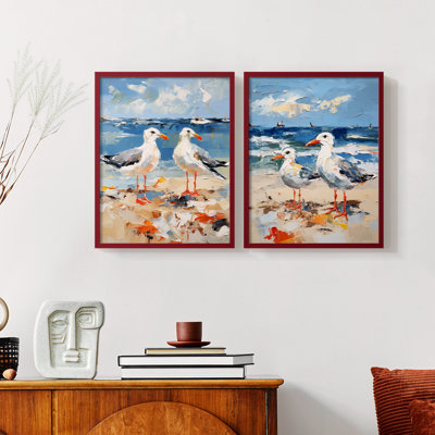 NAUTICAL Series CDLXVI - Reproduction encadrée de qualité supérieure - prête à être accrochée - aucun clou requis - aucun clou requis
