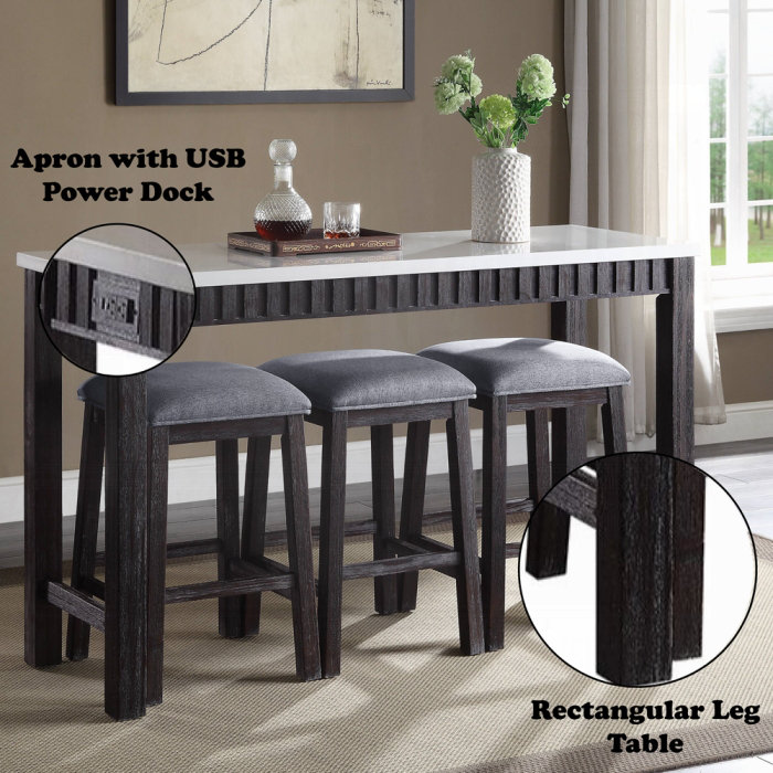 Necalli Counter Height Table Set