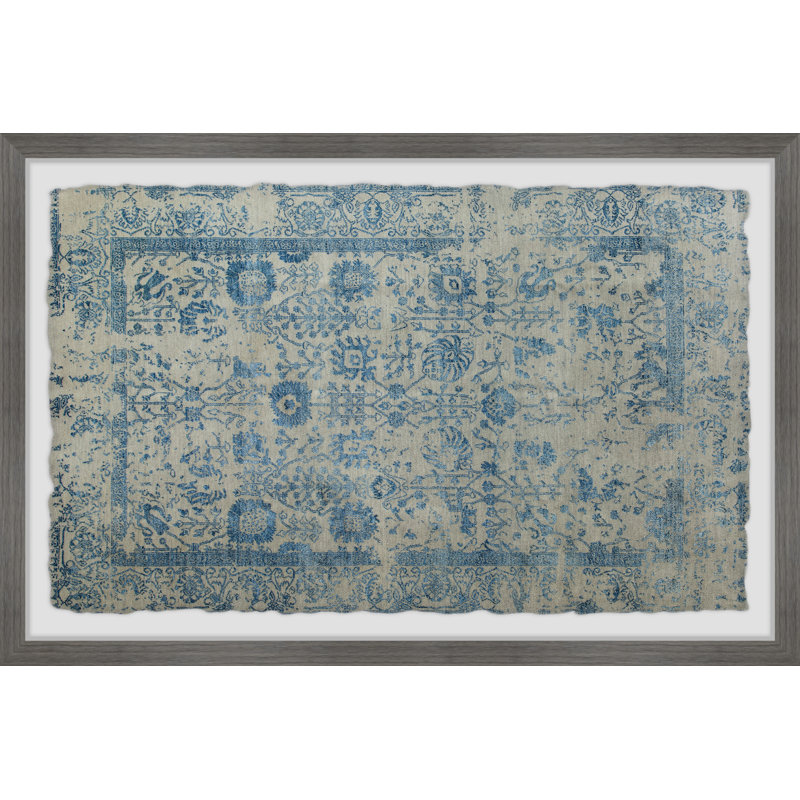 « délavé pattern »-cadre photo imprimé sur papier, H 20 po x l 30 po