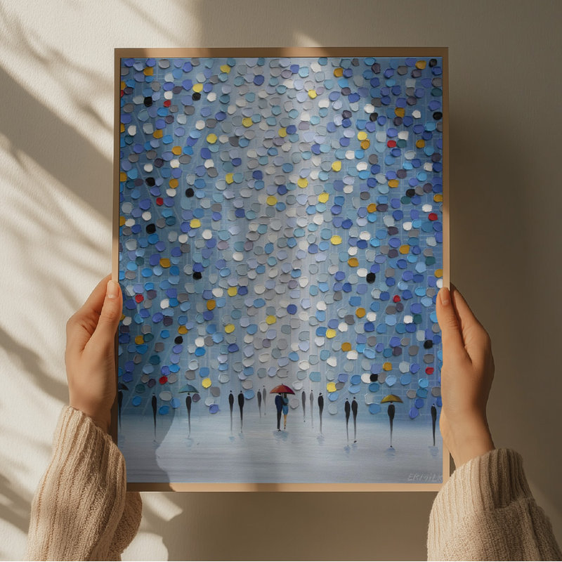 Heaven, 81.28 cm H x 121.92 cm W