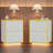 3 PC Faux Leather Diamond Tufted Platform Bed Set ,Bed Frame With Set Of 2 Modern Led End Table.-352706968-352706969
