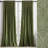 Velvet Blackout Crushed Floral Curtains - Luxury Vintage Patterned Decorative Drapes - Room Darkening 70%-85% （set of 2）-922627453-922627451