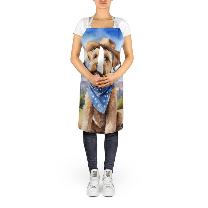 No Pattern Bib Apron