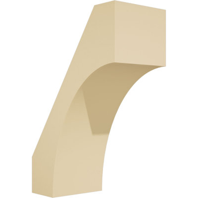 5"W x 10"D x 14"H Westlake Signature Urethane Knee Brace, Primed Tan