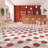 GlueCore Mosaic 28mil x 12" W x 10" L Glue Down Vinyl Tile Flooring-59480808