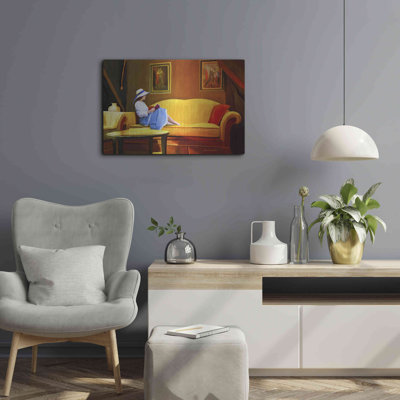Art luxueux en métal «Lady Reading 1» par Ata Alishahi, M «Lady Reading 1» par Ata Alishahi