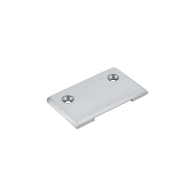 FHC CLWTCH Carolina Watertight Hinge Cover Plate - Polished Chrome