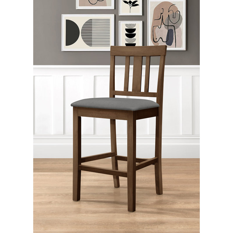 Ance 25'' H Upholstered Side Chair, Brown