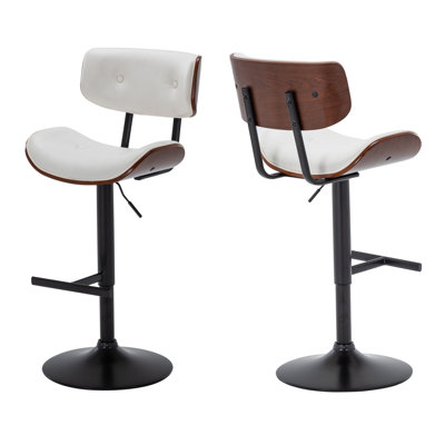 Tabouret pivotant à hauteur réglable Lakitia