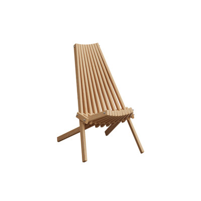 Stigall Solid Wood Folding Adirondack Chair