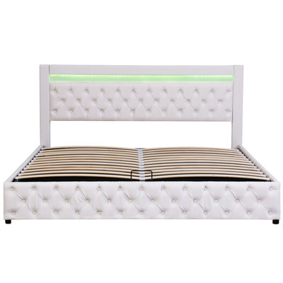Boyertown Upholstered Ottoman Storage Bed