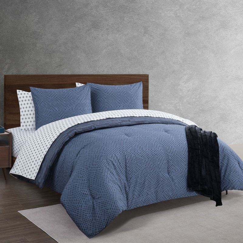 Crystie 8pc King Comforter Set, King