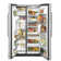 GE Appliances 36" 21.8 Cubic Feet Side By Side Refrigerator with Water and Ice Dispenser