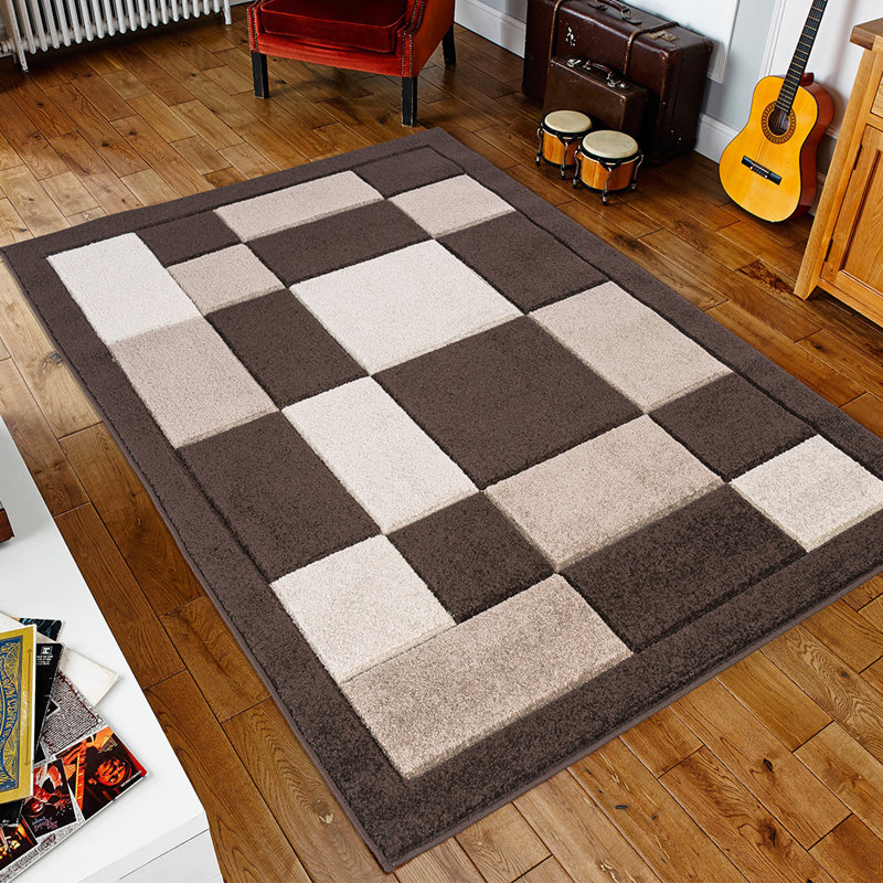 Marjoram Geometric Indoor / Outdoor Area Rug, Rectangle 160 x 230cm