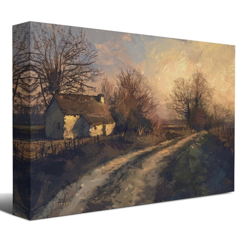 Art mural sur toile encadré 12 "x 18", prêt à être accroché, 12×18inch