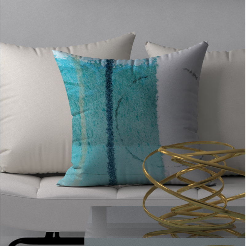  Housse de coussin carré et insert, 18 po x 18 po