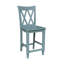 Tabouret de comptoir 24 po en bois massif
