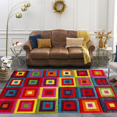 Leonarda Geometric Berber Indoor / Outdoor